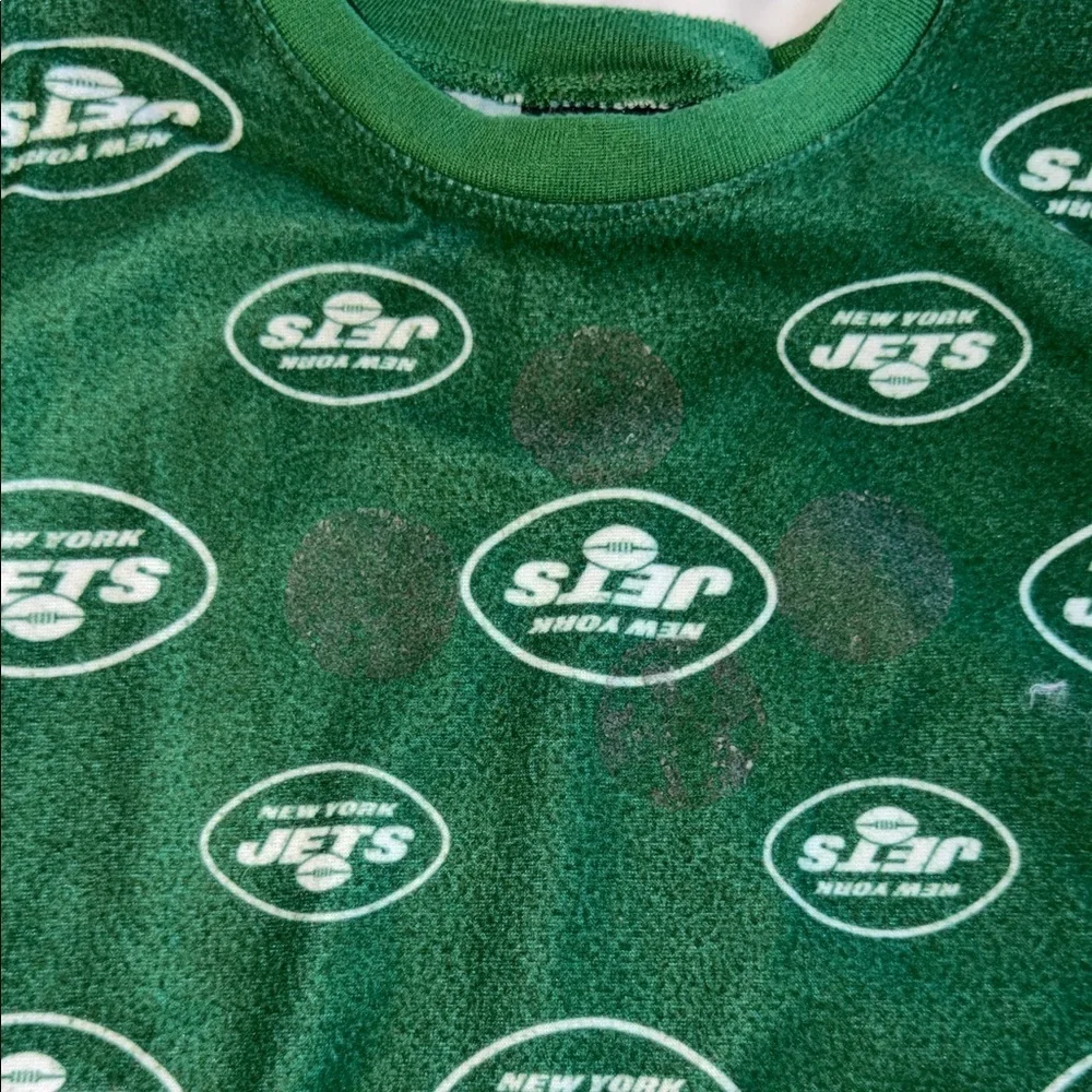 NFL Green Jets Logo Sleepwear Set 5/6Y